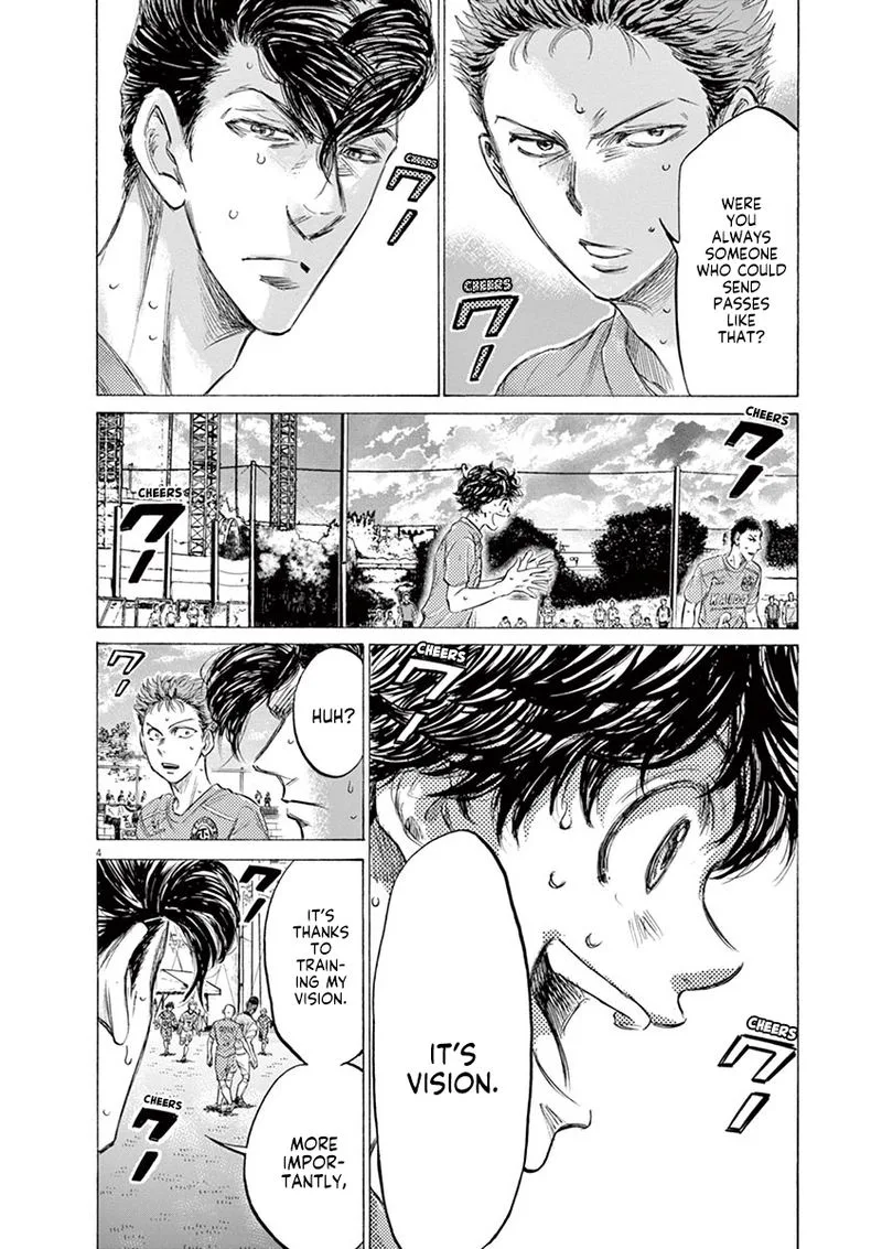 Ao Ashi Chapter 156 page 4