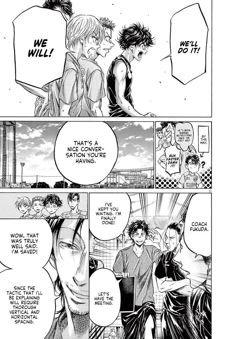 Ao Ashi Chapter 160 page 11