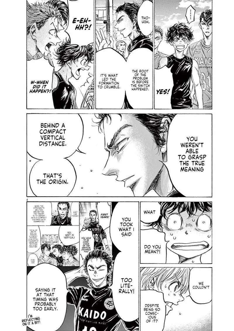 Ao Ashi Chapter 160 page 4