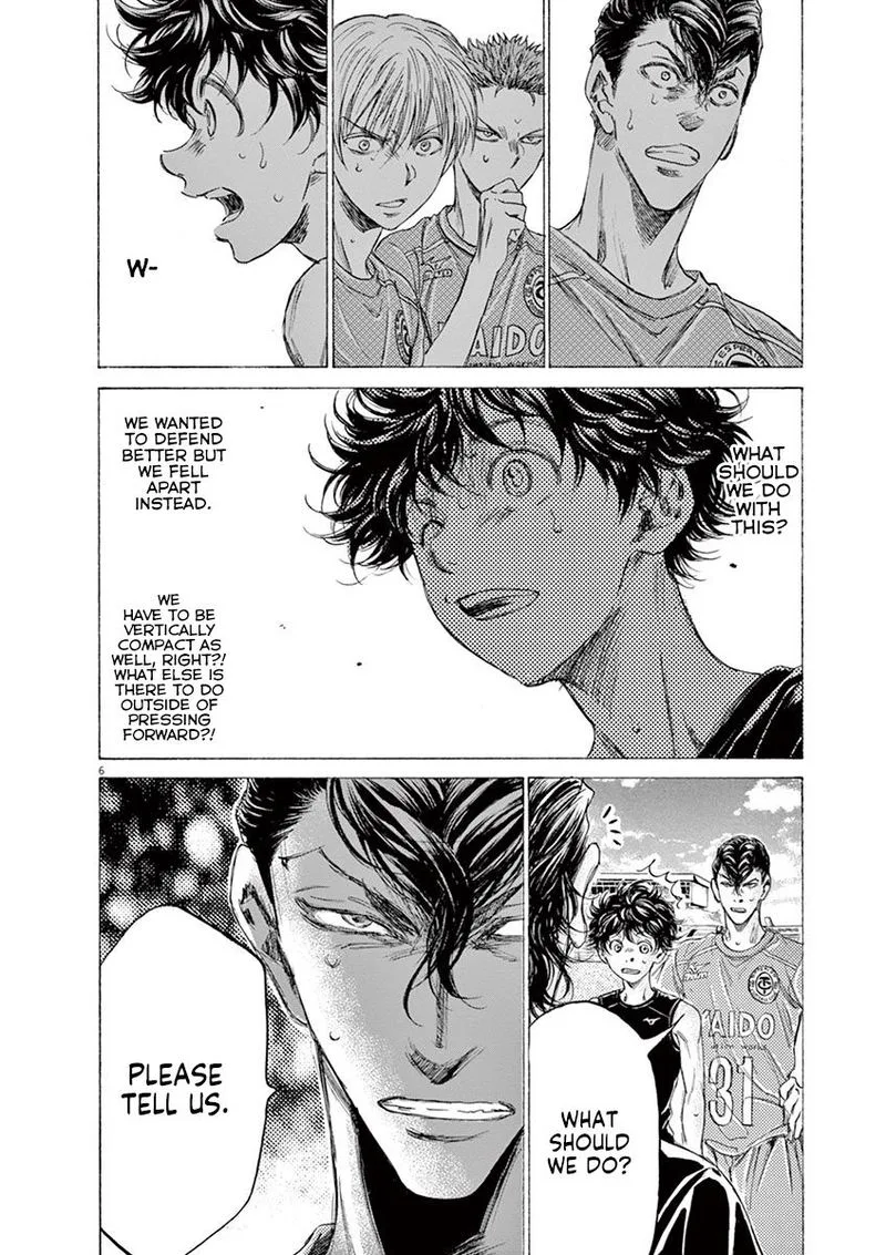 Ao Ashi Chapter 160 page 6