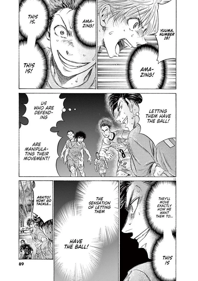 Ao Ashi Chapter 163 page 13