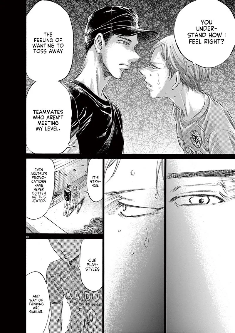 Ao Ashi Chapter 164 page 10