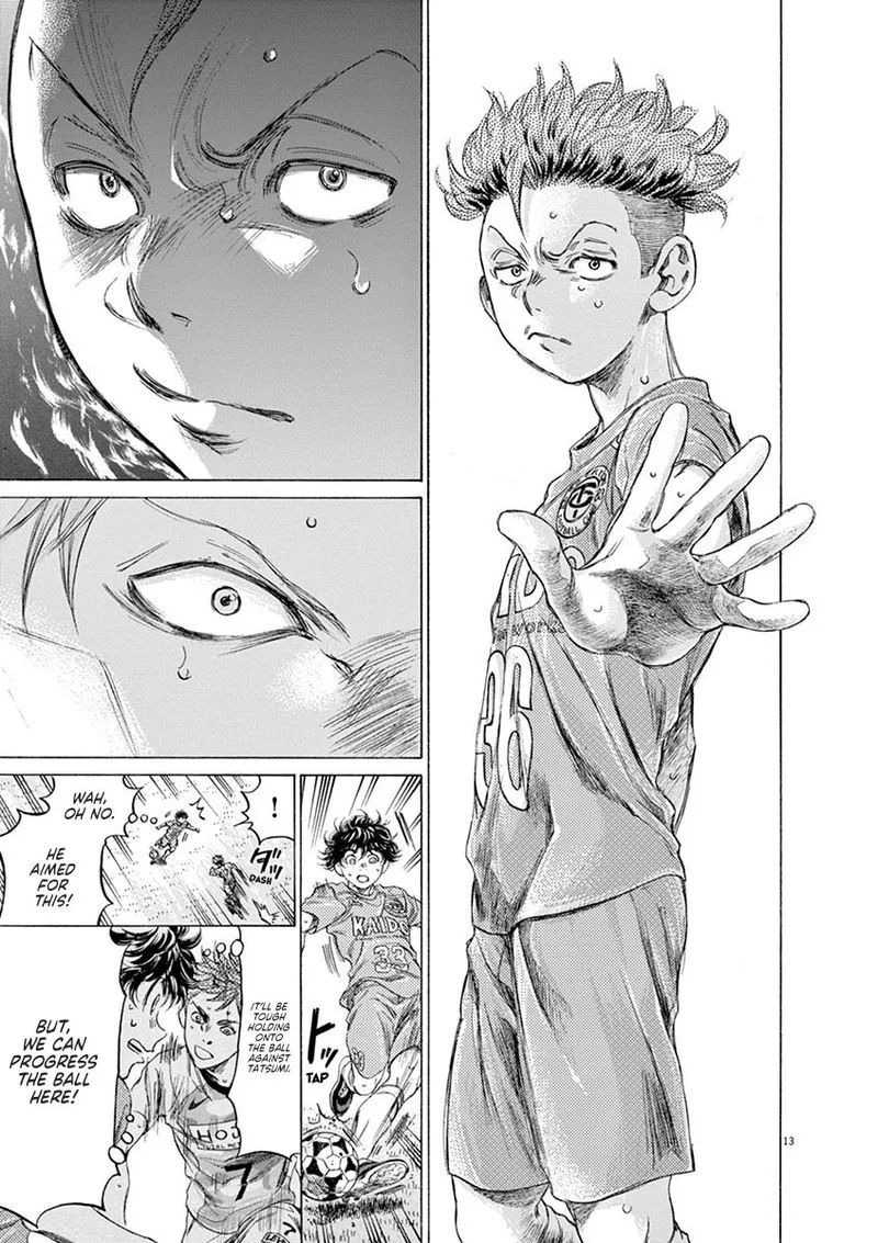 Ao Ashi Chapter 166 page 13