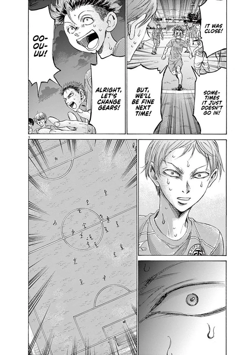 Ao Ashi Chapter 167 page 10