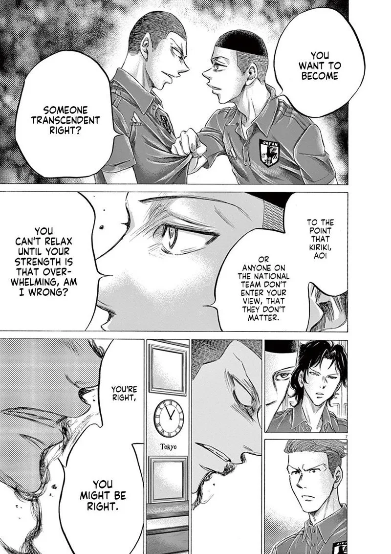 Ao Ashi Chapter 172 page 8