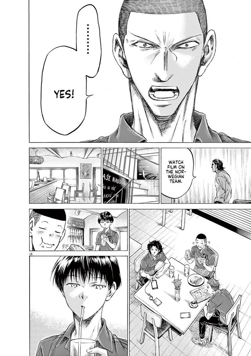 Ao Ashi Chapter 172 page 19