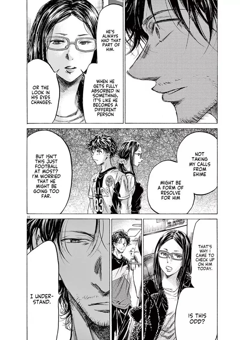 Ao Ashi Chapter 177 page 16