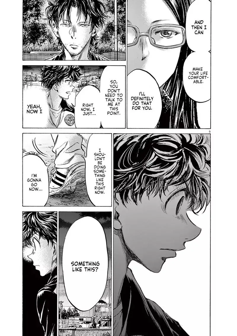 Ao Ashi Chapter 178 page 9