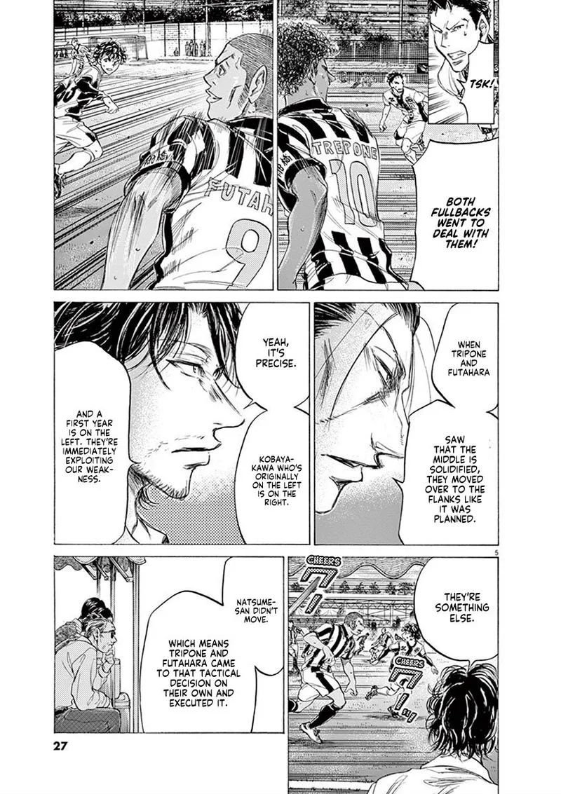 Ao Ashi Chapter 181 page 5