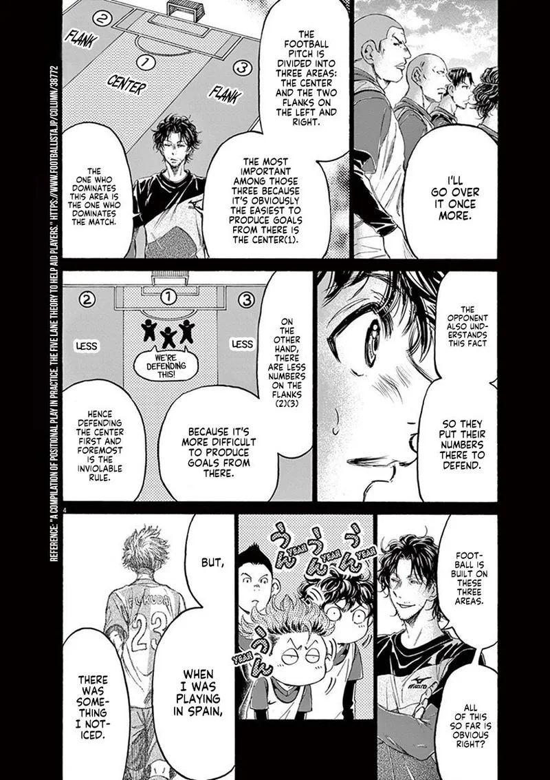 Ao Ashi Chapter 185 page 4