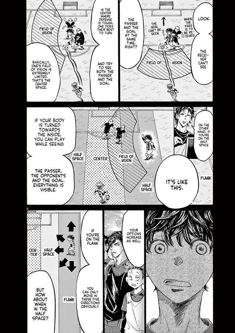 Ao Ashi Chapter 185 page 6