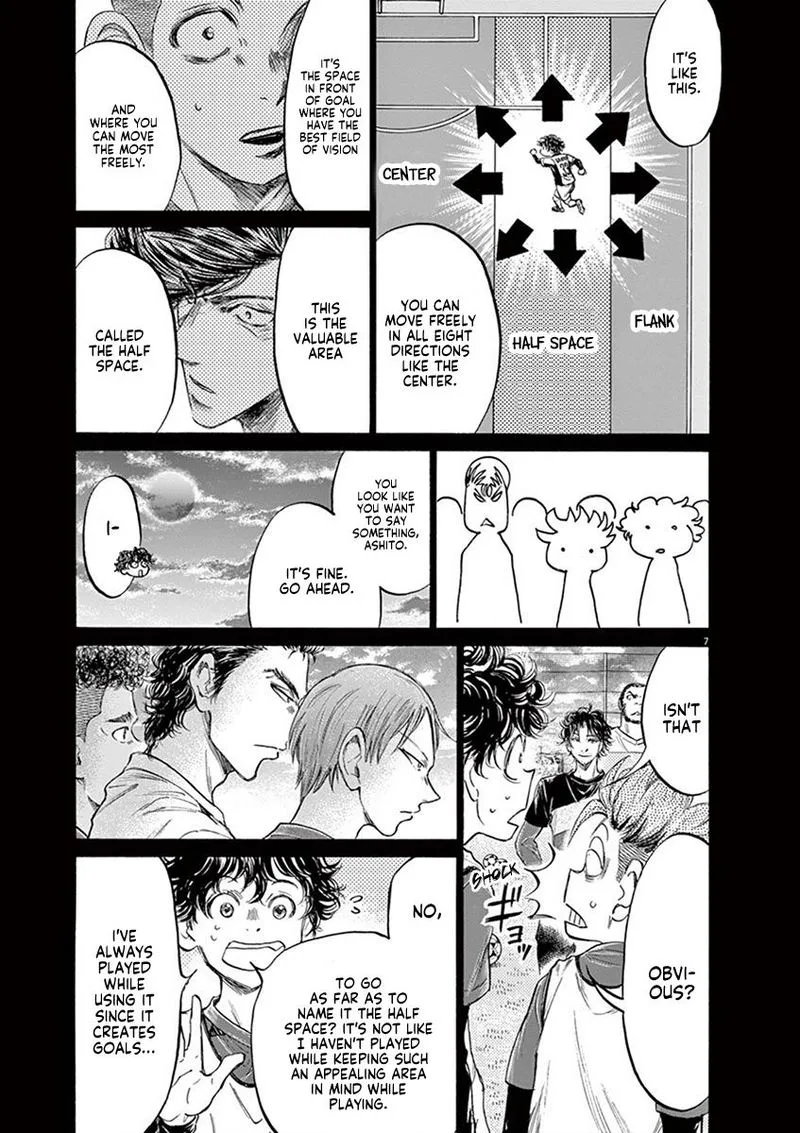 Ao Ashi Chapter 185 page 7