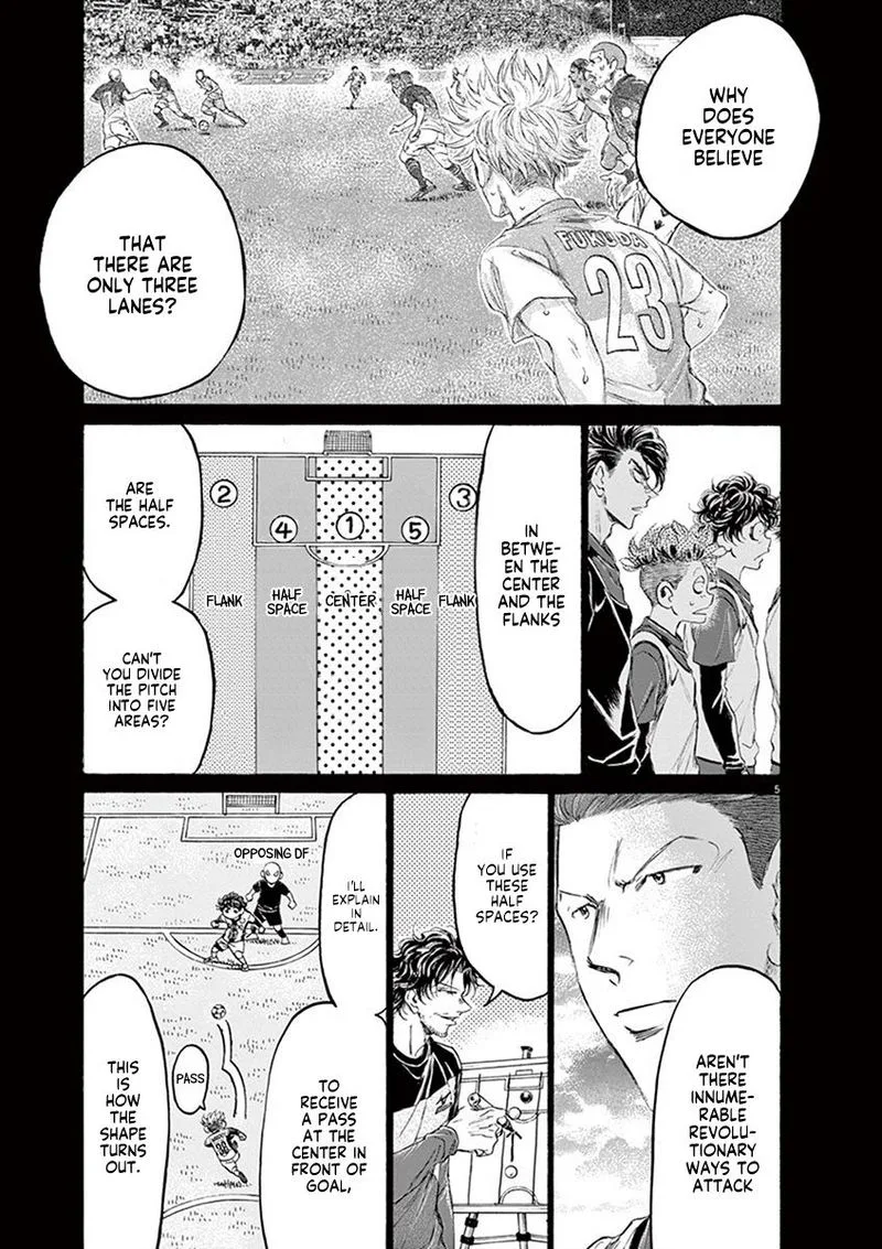 Ao Ashi Chapter 185 page 5