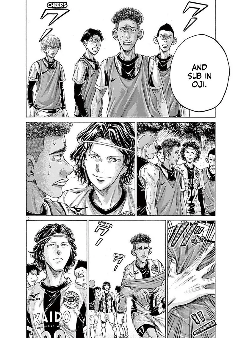 Ao Ashi Chapter 199 page 10