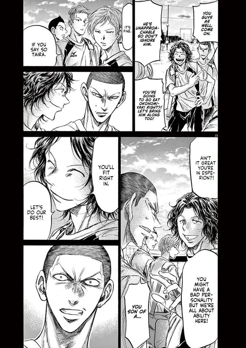 Ao Ashi Chapter 200 page 19