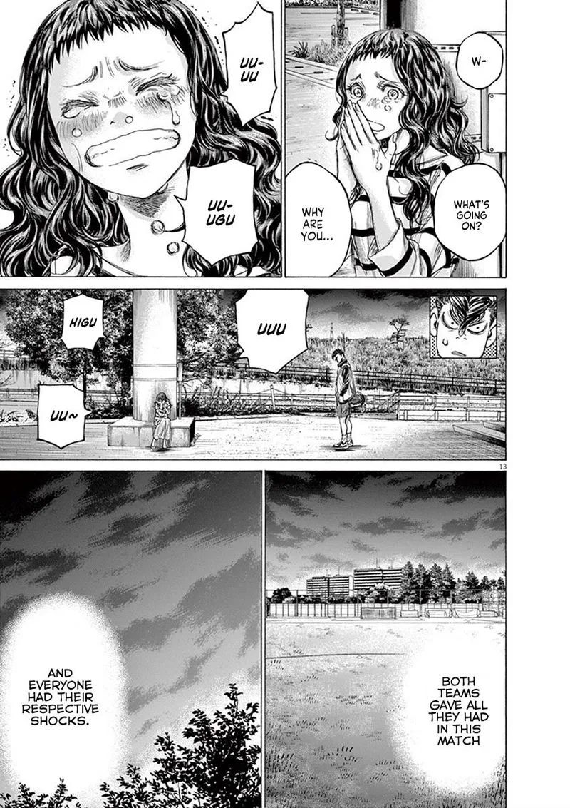 Ao Ashi Chapter 202 page 13