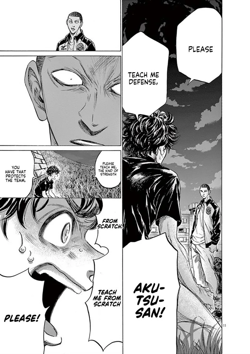 Ao Ashi Chapter 203 page 11