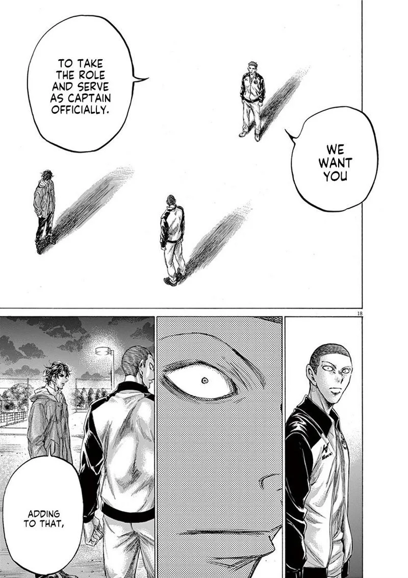 Ao Ashi Chapter 204 page 19