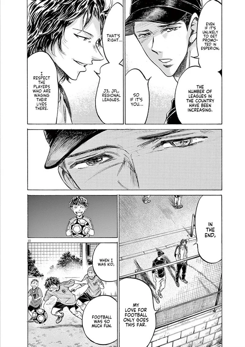 Ao Ashi Chapter 206 page 10