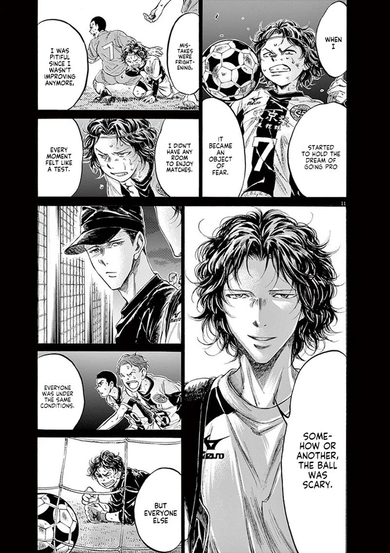 Ao Ashi Chapter 206 page 11