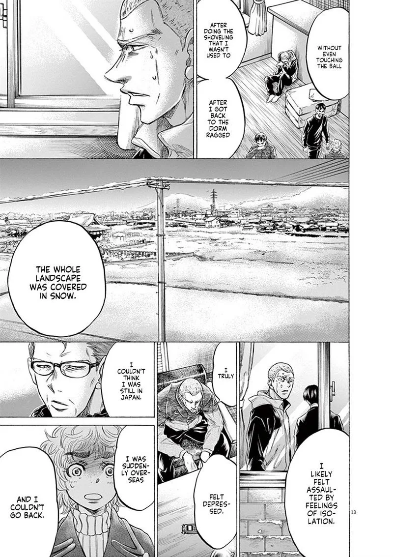 Ao Ashi Chapter 209 page 13