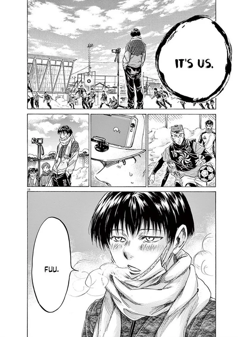 Ao Ashi Chapter 209 page 18