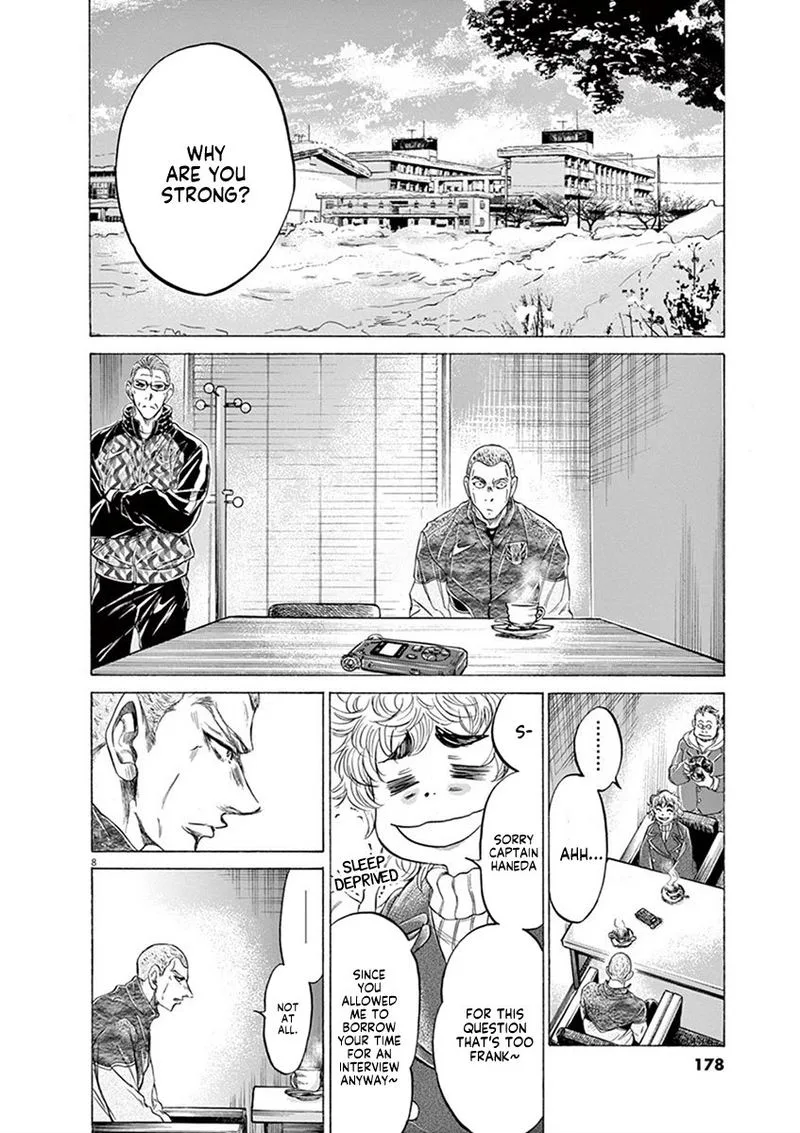 Ao Ashi Chapter 209 page 8