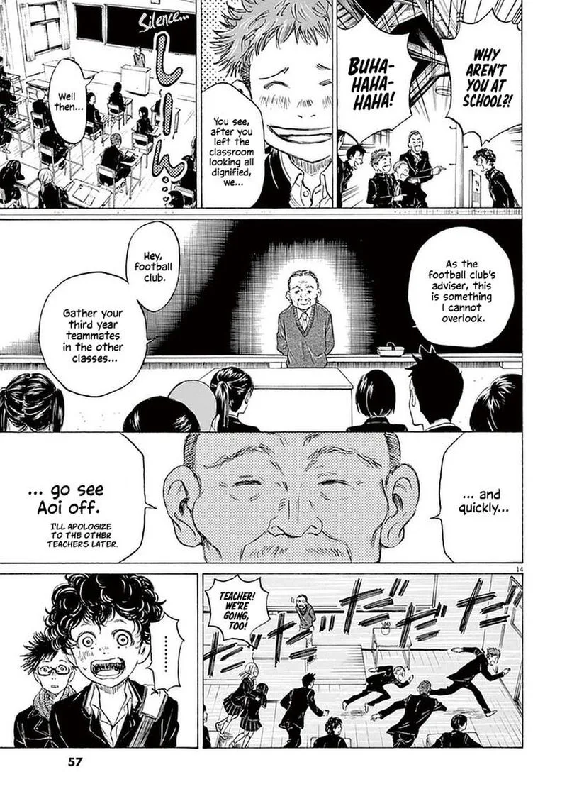 Ao Ashi Chapter 21 page 14