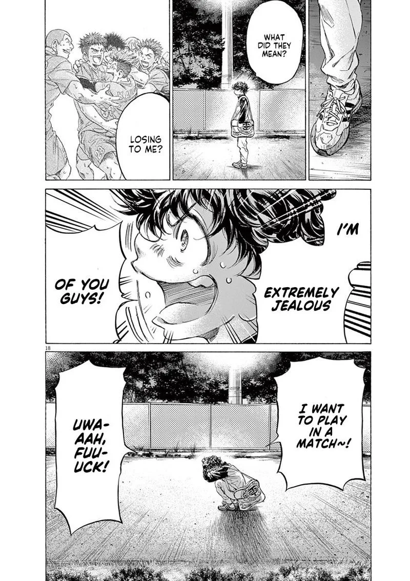 Ao Ashi Chapter 212 page 18