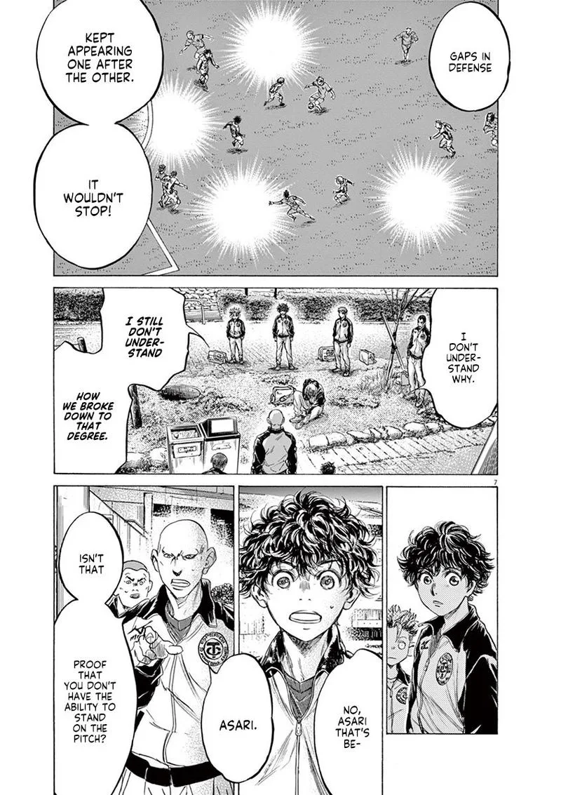 Ao Ashi Chapter 216 page 7