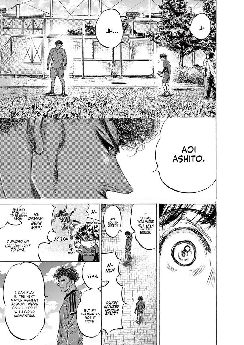 Ao Ashi Chapter 217 page 7
