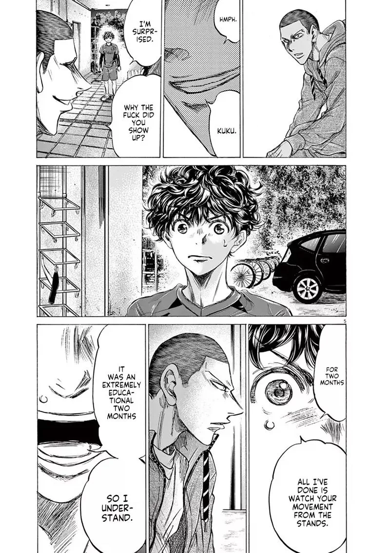 Ao Ashi Chapter 218 page 5