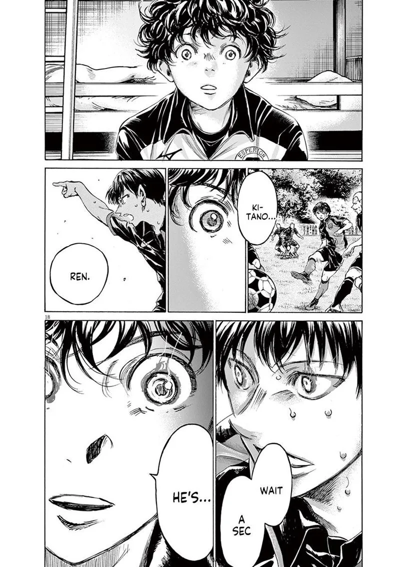 Ao Ashi Chapter 220 page 18