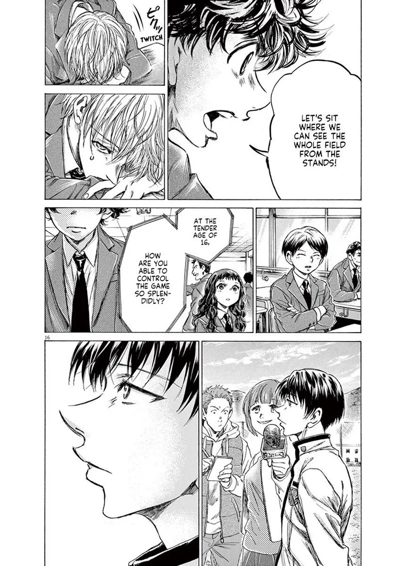 Ao Ashi Chapter 221 page 16
