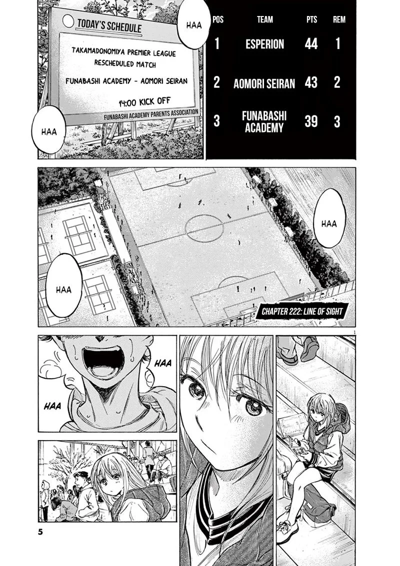 Ao Ashi Chapter 222 page 6