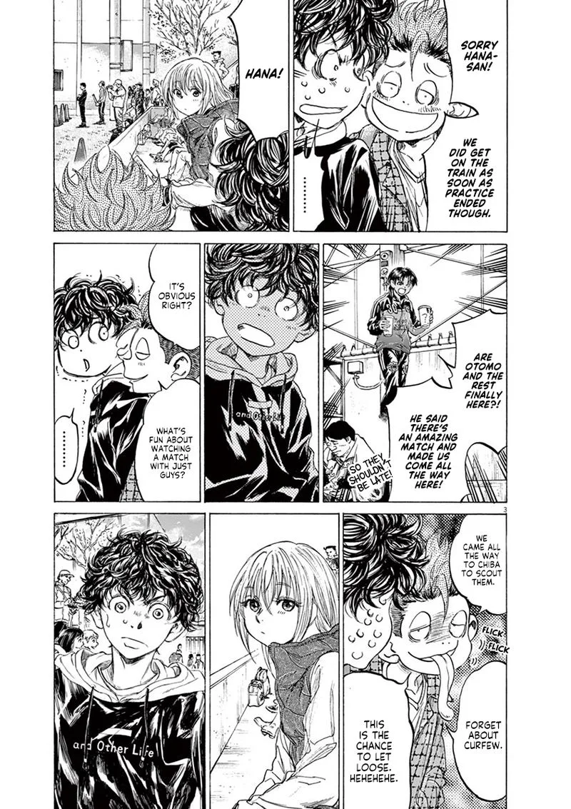 Ao Ashi Chapter 222 page 8