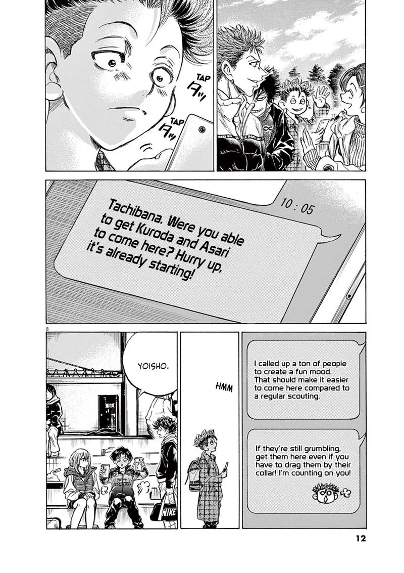 Ao Ashi Chapter 222 page 13