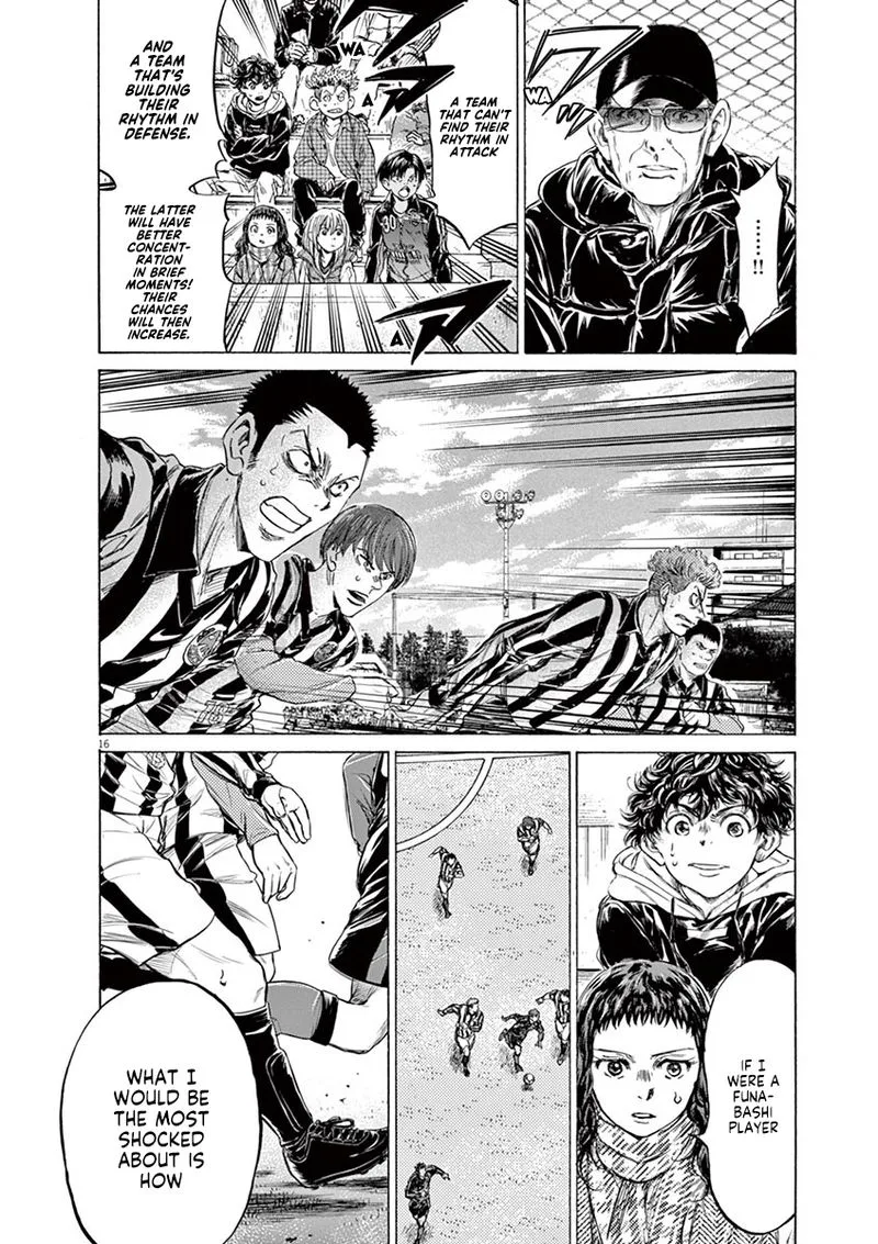 Ao Ashi Chapter 224 page 16