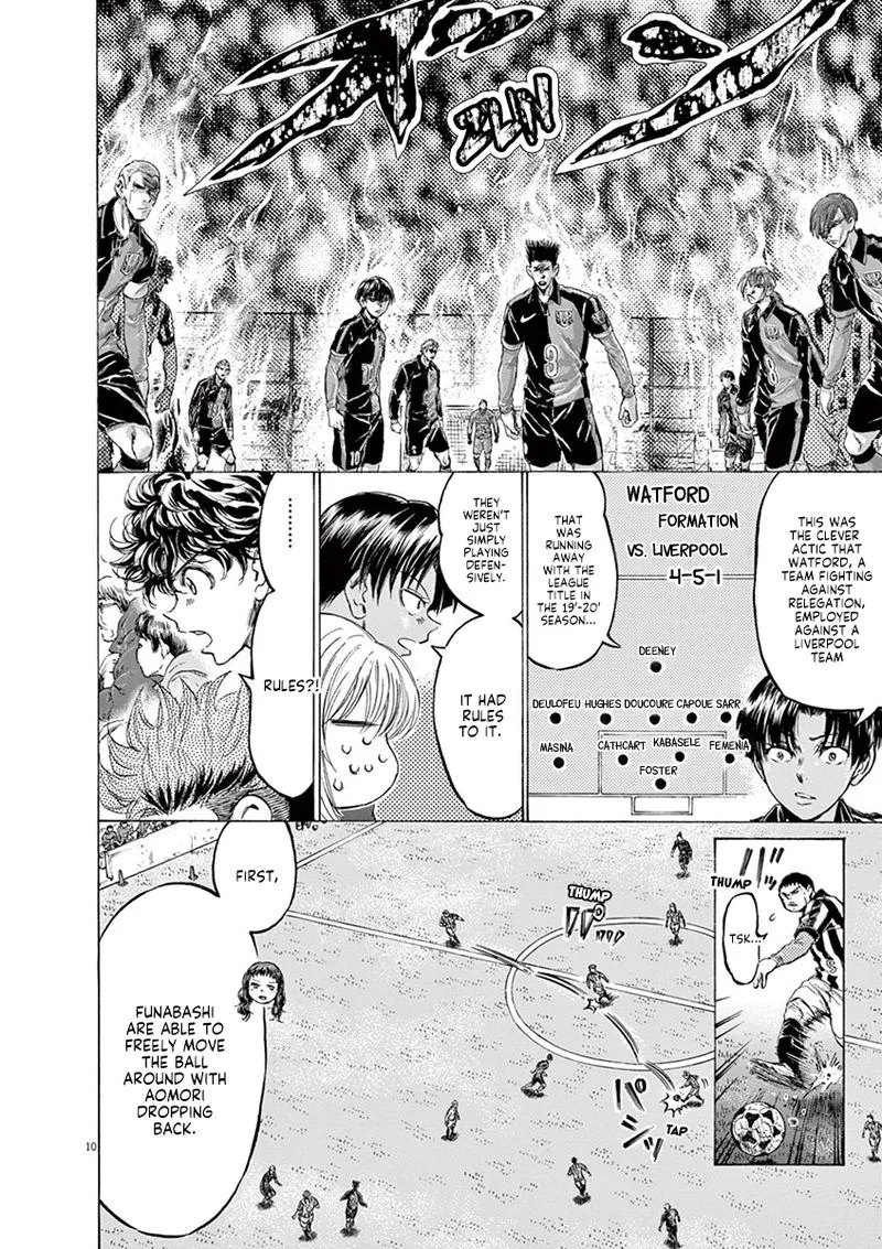 Ao Ashi Chapter 224 page 10