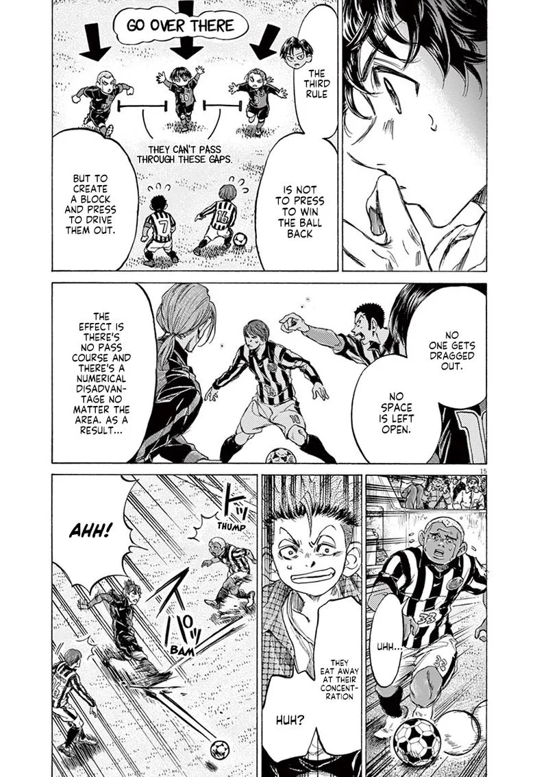 Ao Ashi Chapter 224 page 15