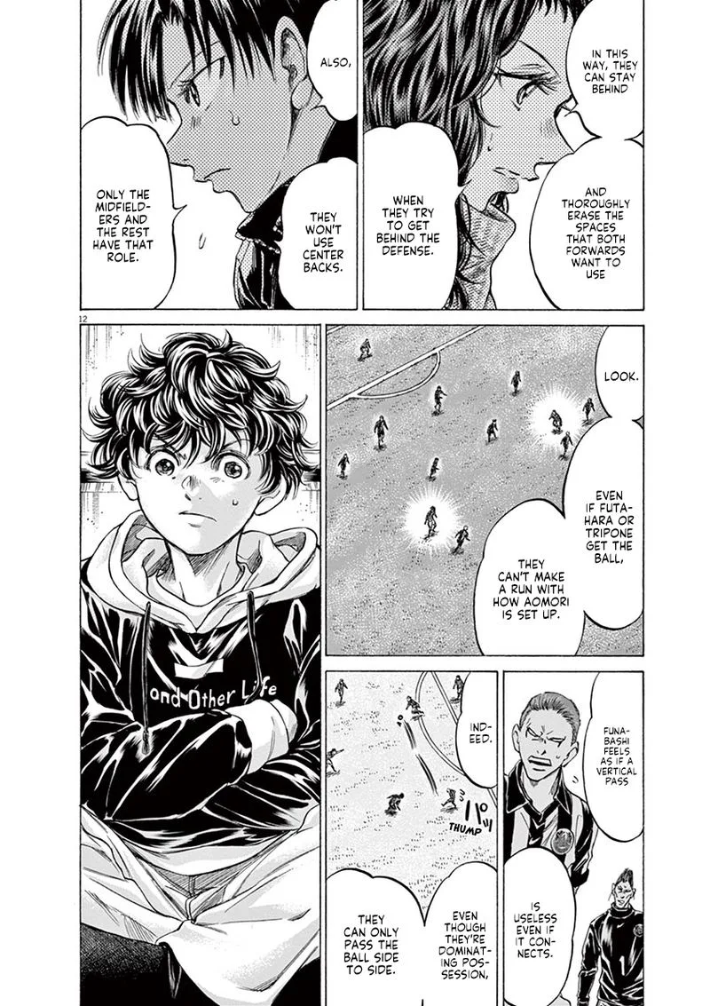 Ao Ashi Chapter 224 page 12