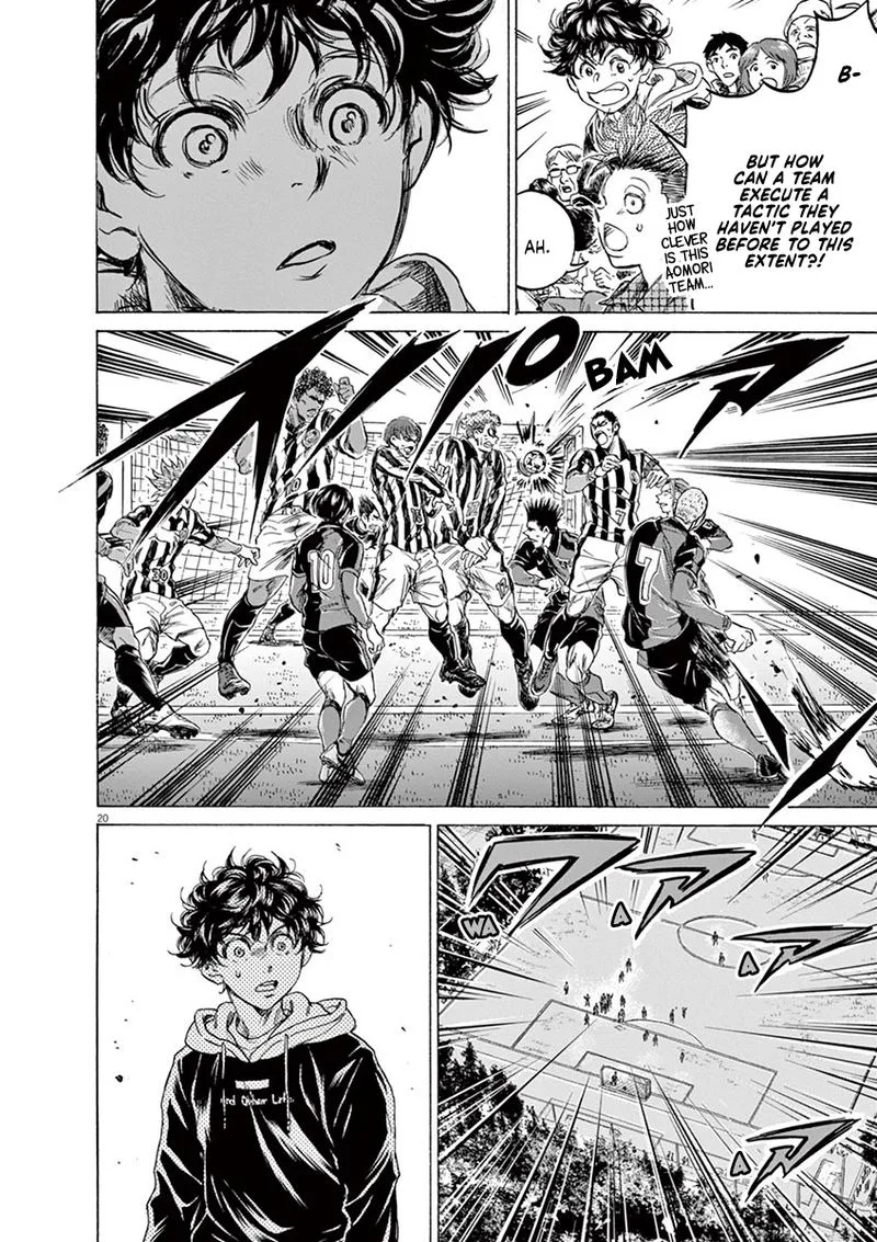 Ao Ashi Chapter 224 page 20