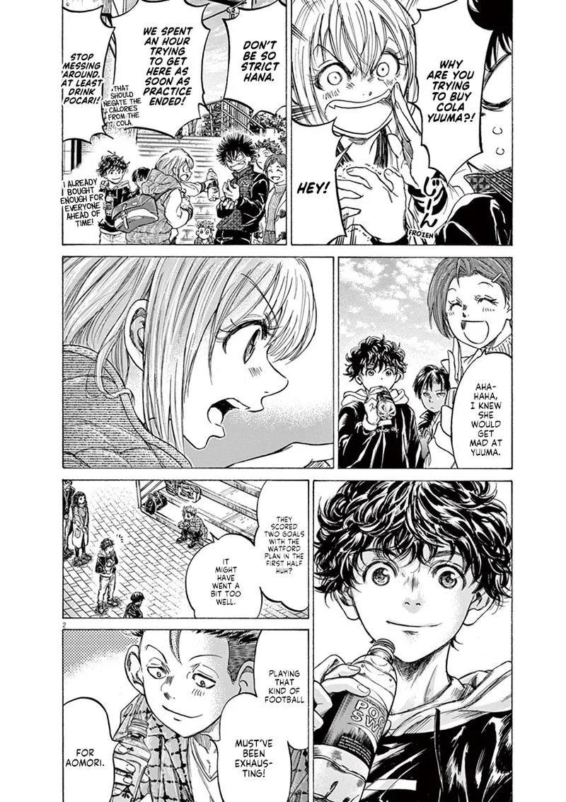 Ao Ashi Chapter 225 page 2