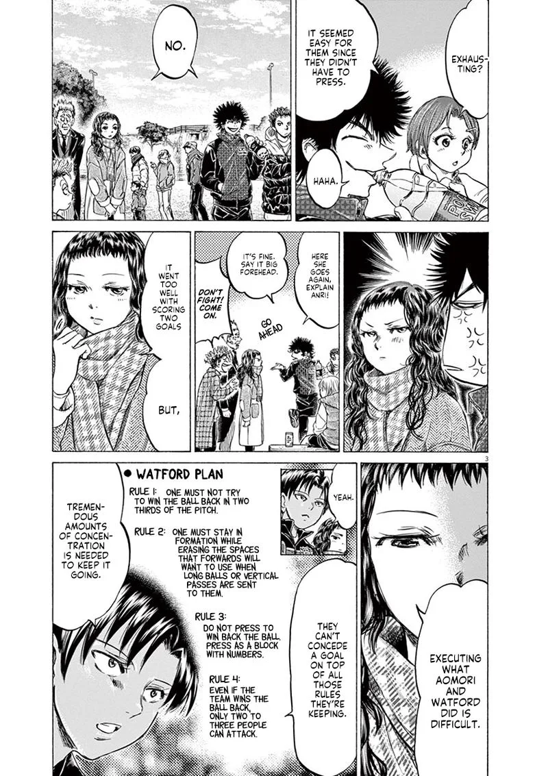 Ao Ashi Chapter 225 page 3