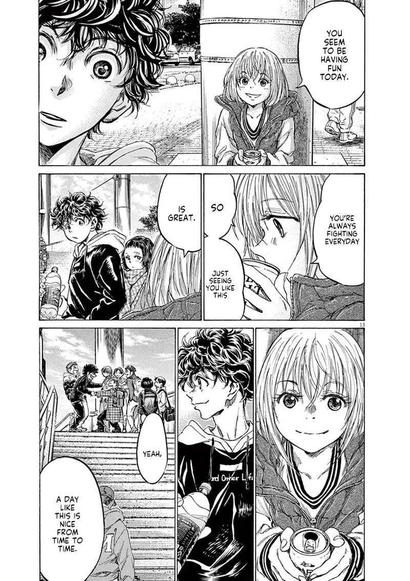 Ao Ashi Chapter 225 page 13