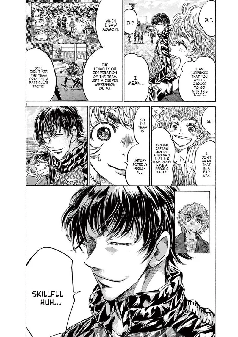 Ao Ashi Chapter 226 page 2
