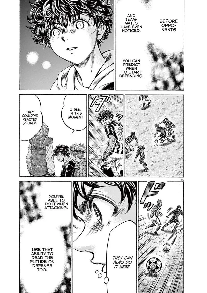 Ao Ashi Chapter 228 page 15