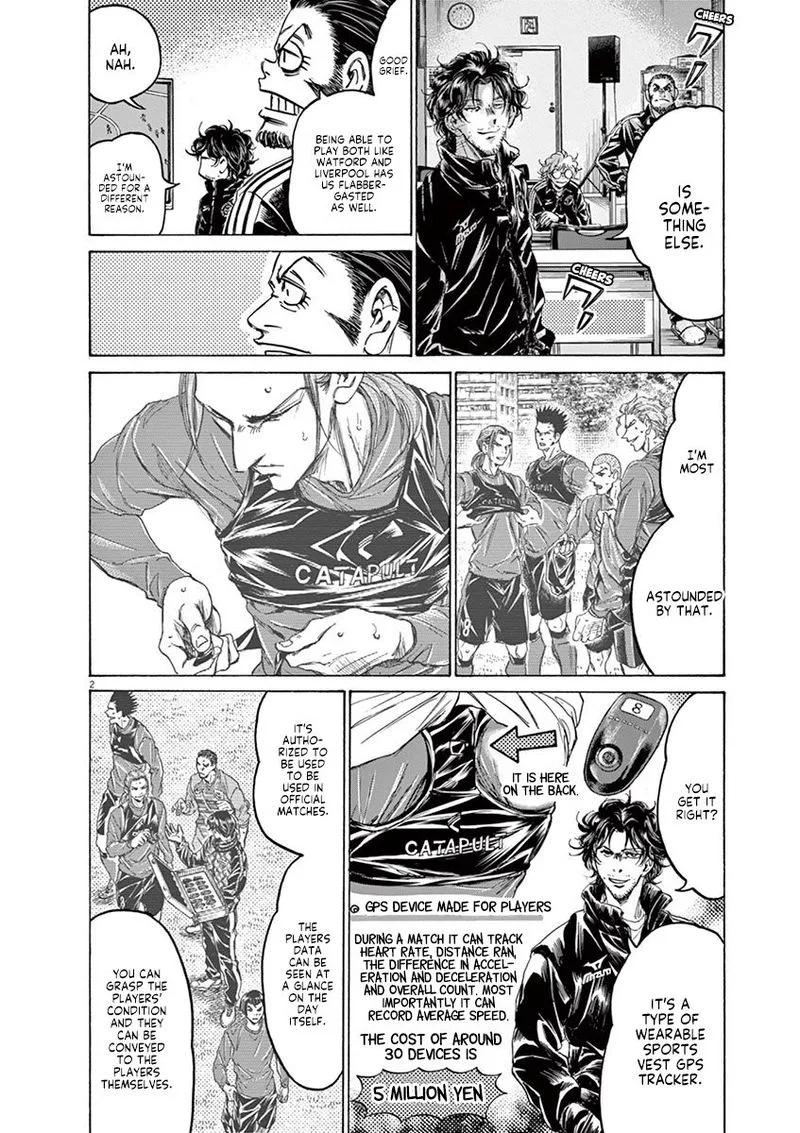 Ao Ashi Chapter 230 page 2