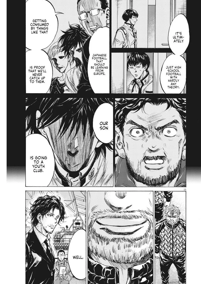 Ao Ashi Chapter 232 page 14