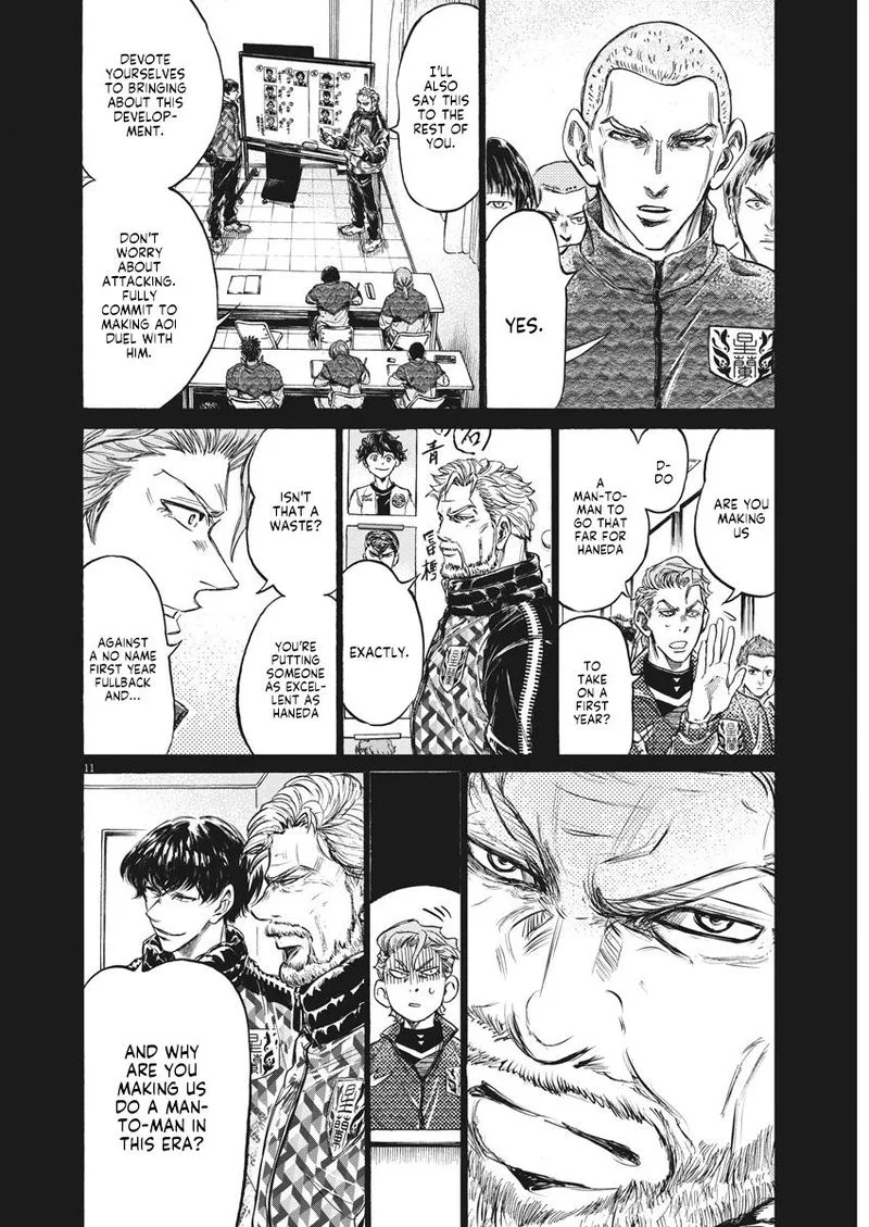 Ao Ashi Chapter 237 page 11